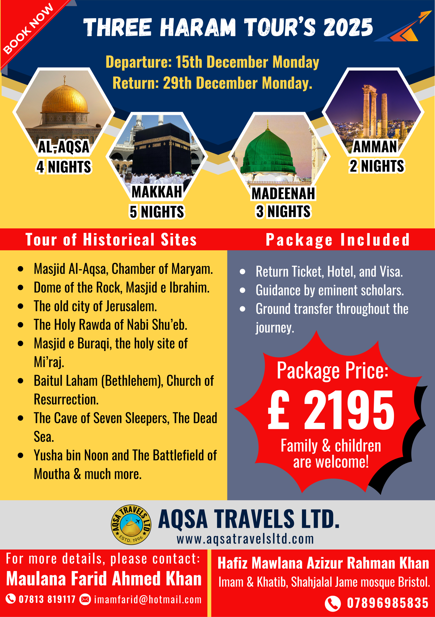 three haram tours 2 2025